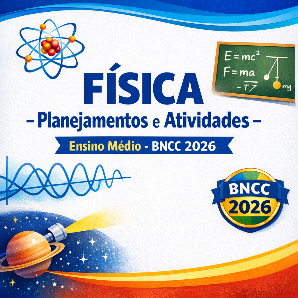 FÍSICA - Planos de Aula e Atividades - Ensino Médio - BNCC 2026