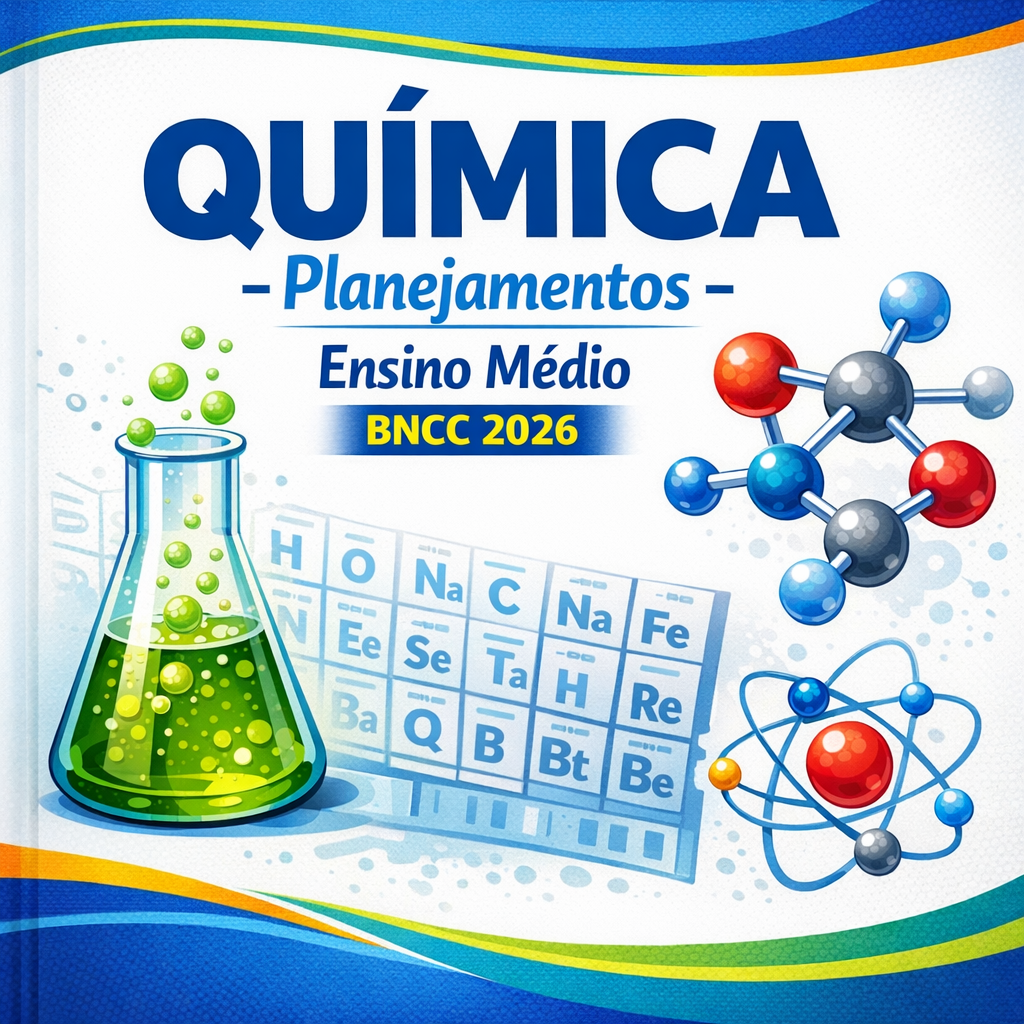 QUÍMICA - Planos de Aula - Ensino Médio - BNCC 2026