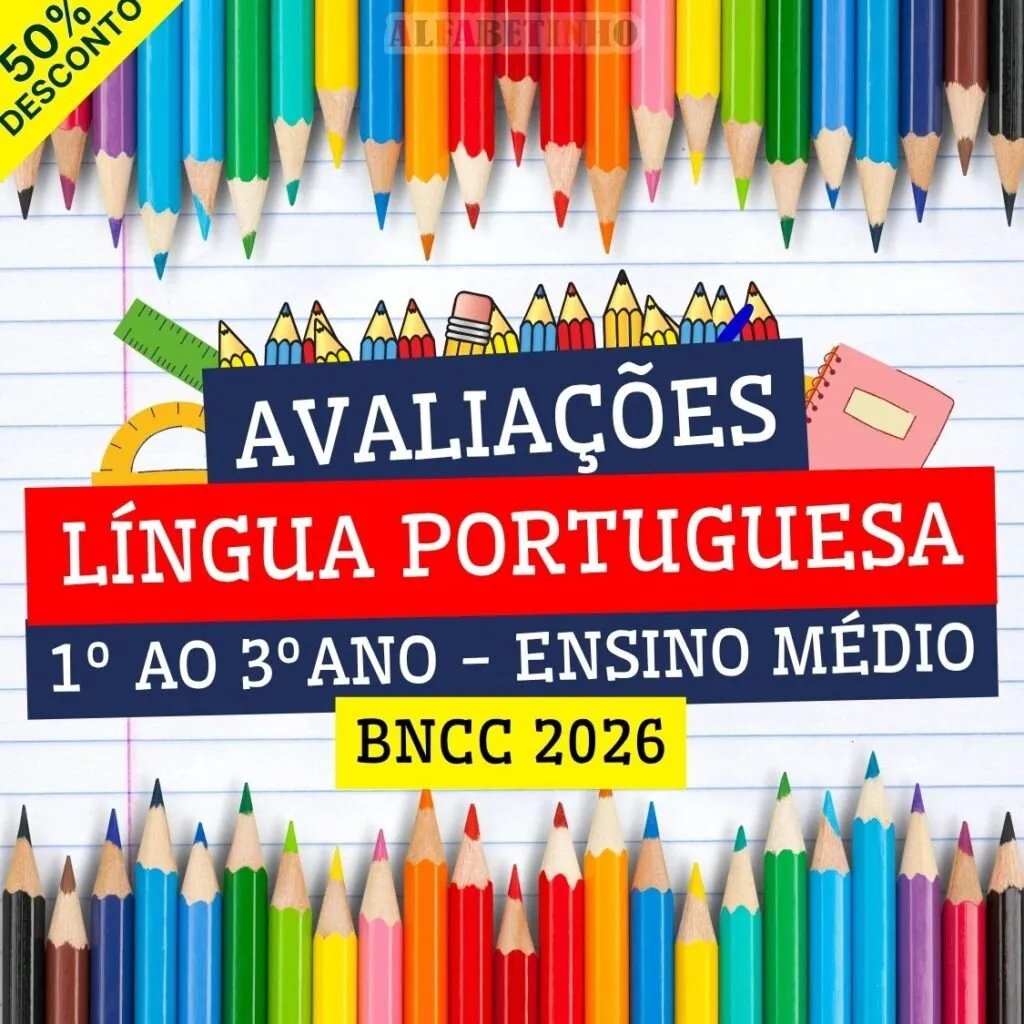 NOVO ENSINO MÉDIO PLANOS DE AULA 1º AO 3º ANO - BNCC 2026 LÍNGUA PORTUGUESA