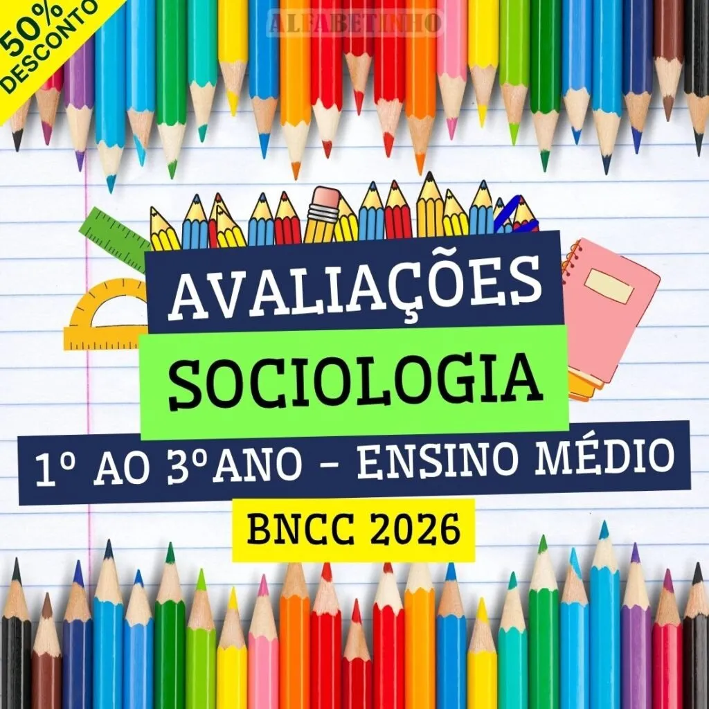 NOVO ENSINO MÉDIO PLANOS DE AULA 1º AO 3º ANO - BNCC 2026 SOCIOLOGIA